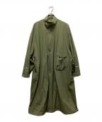 HYKEハイク）の古着「PERTEX MILITARY COAT」｜オリーブ
