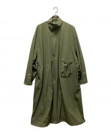 HYKE（ハイク）の古着「PERTEX MILITARY COAT」｜オリーブ