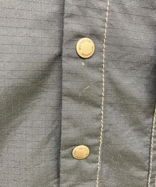 and wander（アンドワンダー）and wander (アンドワンダー) CORDURA typewriter shirt ネイビー サイズ:2の古着・服飾アイテム