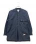 and wander（アンドワンダー）の古着「CORDURA typewriter shirt」｜ネイビー