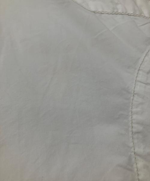 and wander（アンドワンダー）and wander (アンドワンダー) CORDURA typewriter long sleeve shirt ホワイト サイズ:2の古着・服飾アイテム