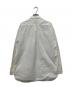 and wander (アンドワンダー) CORDURA typewriter long sleeve shirt ホワイト サイズ:2：5000円