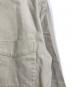 中古・古着 RAKINES (ラキネス) Cotton work flannel B.D. shirt コットン ワーク フランネル ボタンダウン シャツ　長袖シャツ　日本製　 アイボリー サイズ:3：7000円