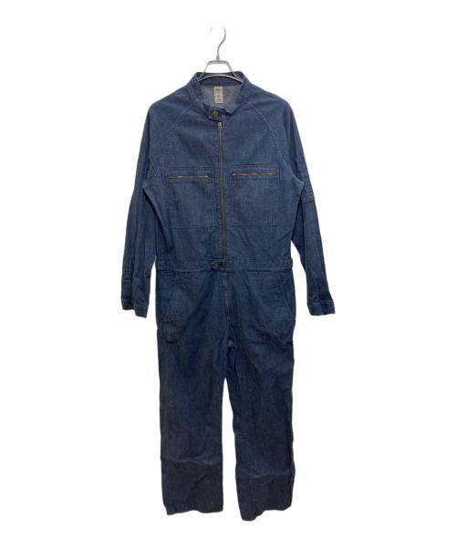THE CRACKER（クラッカー）THE CRACKER (クラッカー) デニムつなぎ インディゴ サイズ:	SIZE 4の古着・服飾アイテム