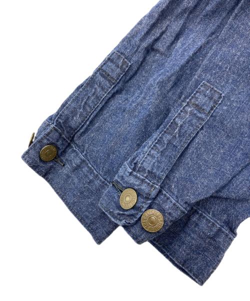 THE CRACKER（クラッカー）THE CRACKER (クラッカー) デニムつなぎ インディゴ サイズ:	SIZE 4の古着・服飾アイテム