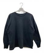 BSC Uniform×OLDE HOMESTEADERビーエスシーユニフォーム×オールド ホームステッダー）の古着「Crew Neck Sweat Shirts」｜ブラック