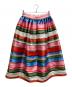 Kate Spade (ケイトスペード) サンデーストライプオーガンザミディスカート マルチカラー サイズ:4 未使用品：8000円