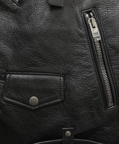 COACH（コーチ）COACH (コーチ) COACH(コーチ)MOTO JACKETダブルライダースジャケット ブラック サイズ:Ｍ 未使用品の古着・服飾アイテム