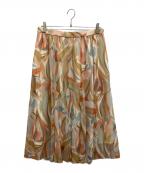 23区ニジュウサンク）の古着「Ratti ペインティングプリントスカート」｜マルチカラー