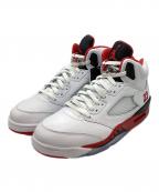 NIKEナイキ）の古着「Air Jordan 5 Retro OG」｜ホワイト