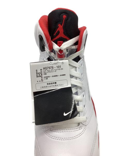 NIKE（ナイキ）NIKE (ナイキ) Air Jordan 5 Retro OG ホワイト サイズ:28.5ｃｍの古着・服飾アイテム