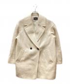 23区ニジュウサンク）の古着「ループカットシャギー コート」｜ホワイト