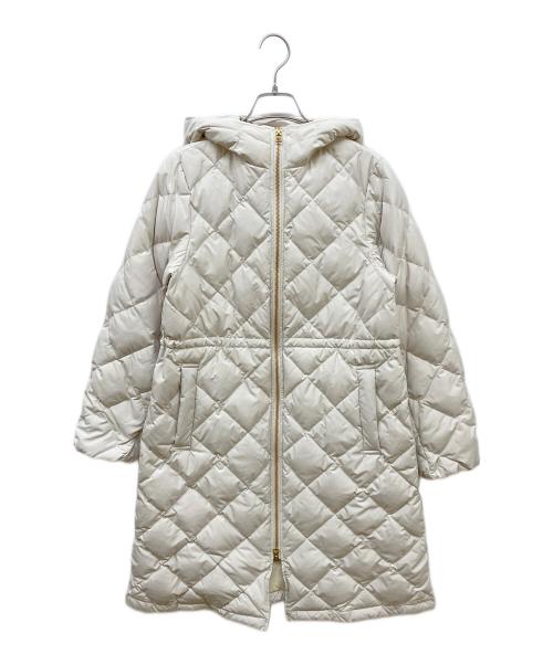 TAION（タイオン）TAION (タイオン) Aラインダウンコート アイボリー サイズ:Sの古着・服飾アイテム