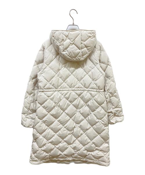 TAION（タイオン）TAION (タイオン) Aラインダウンコート アイボリー サイズ:Sの古着・服飾アイテム