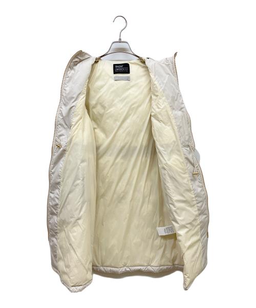 TAION（タイオン）TAION (タイオン) Aラインダウンコート アイボリー サイズ:Sの古着・服飾アイテム