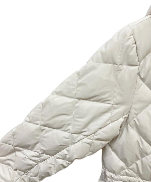 TAION（タイオン）TAION (タイオン) Aラインダウンコート アイボリー サイズ:Sの古着・服飾アイテム