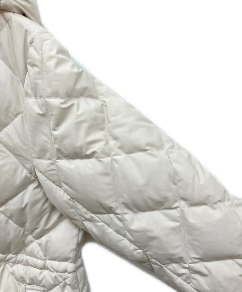 TAION（タイオン）TAION (タイオン) Aラインダウンコート アイボリー サイズ:Sの古着・服飾アイテム