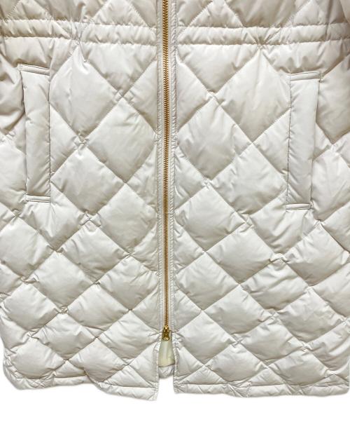 TAION（タイオン）TAION (タイオン) Aラインダウンコート アイボリー サイズ:Sの古着・服飾アイテム