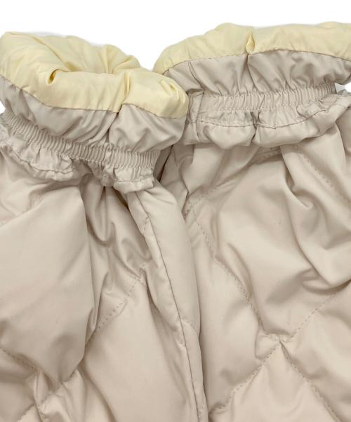 TAION（タイオン）TAION (タイオン) Aラインダウンコート アイボリー サイズ:Sの古着・服飾アイテム