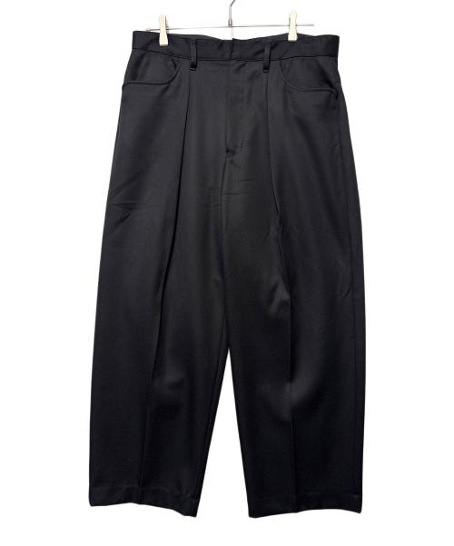 FARAH（ファーラー）FARAH (ファーラー) 1タックワイドパンツ ブラック サイズ:34の古着・服飾アイテム