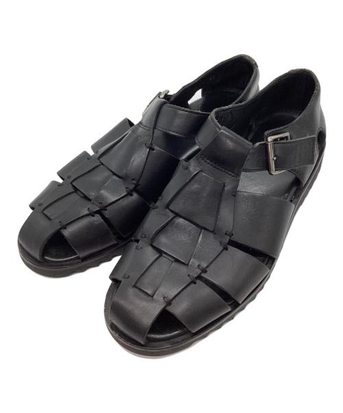 PARABOOT（パラブーツ）PARABOOT (パラブーツ) グルカサンダル ブラック サイズ:41の古着・服飾アイテム