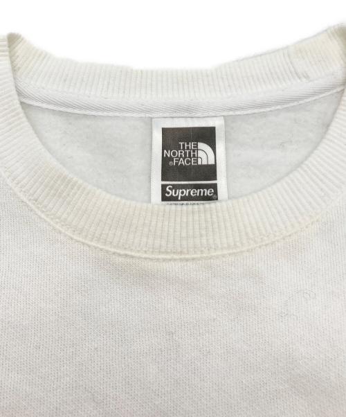 SUPREME（シュプリーム）Supreme (シュプリーム) THE NORTH FACE (ザ ノース フェイス) TNF Crewneck ホワイト サイズ:Sの古着・服飾アイテム