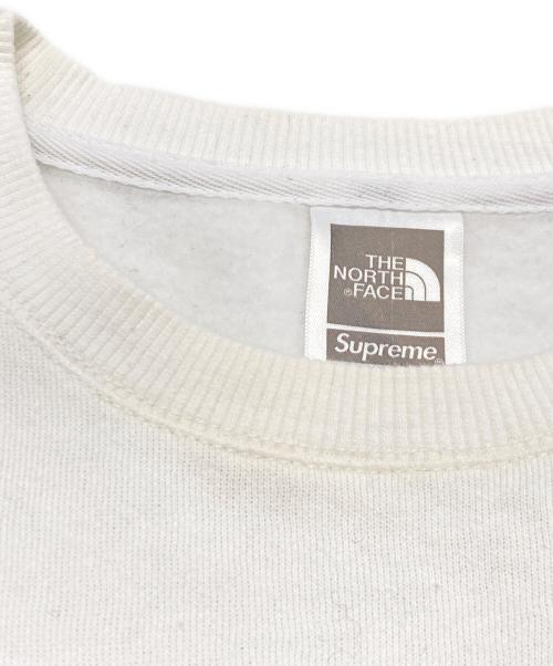 SUPREME（シュプリーム）Supreme (シュプリーム) THE NORTH FACE (ザ ノース フェイス) TNF Crewneck ホワイト サイズ:Sの古着・服飾アイテム