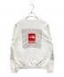 Supreme (シュプリーム) THE NORTH FACE (ザ ノース フェイス) TNF Crewneck ホワイト サイズ:S：15000円