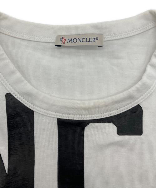 MONCLER（モンクレール）MONCLER (モンクレール) MAGLIA T-SHIRT ホワイト サイズ:Sの古着・服飾アイテム