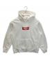 SUPREME（シュプリーム）の古着「Box Logo Hooded Sweatshirt」｜ホワイト