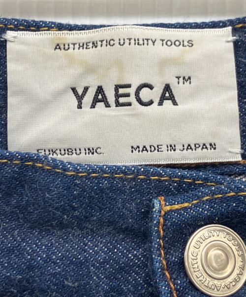 YAECA（ヤエカ）YAECA (ヤエカ) ワイドテーパードデニム インディゴ サイズ:29の古着・服飾アイテム