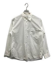 Graphpaper（グラフペーパー）の古着「broad ls regular collar shirt」｜ホワイト