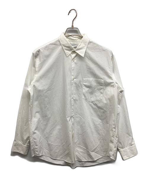 Graphpaper（グラフペーパー）Graphpaper (グラフペーパー) broad ls regular collar shirt ホワイト サイズ:2の古着・服飾アイテム