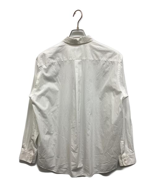 Graphpaper（グラフペーパー）Graphpaper (グラフペーパー) broad ls regular collar shirt ホワイト サイズ:2の古着・服飾アイテム