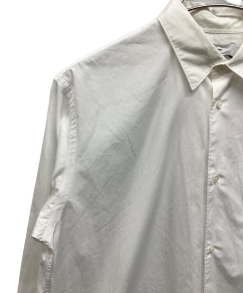 Graphpaper（グラフペーパー）Graphpaper (グラフペーパー) broad ls regular collar shirt ホワイト サイズ:2の古着・服飾アイテム