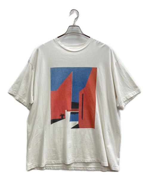 Graphpaper（グラフペーパー）Graphpaper (グラフペーパー) HIROSHI NAGAI (ナガイ ヒロシ) Tシャツ ホワイト サイズ:Fの古着・服飾アイテム