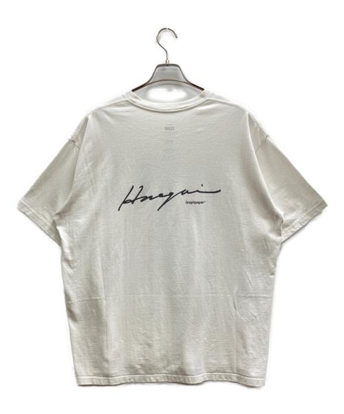 Graphpaper（グラフペーパー）Graphpaper (グラフペーパー) HIROSHI NAGAI (ナガイ ヒロシ) Tシャツ ホワイト サイズ:Fの古着・服飾アイテム