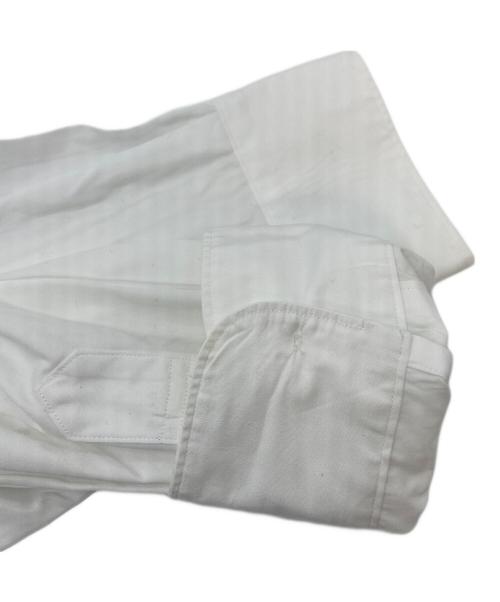 COMME des GARCONS HOMME（コムデギャルソン オム）COMME des GARCONS HOMME (コムデギャルソン オム) 切替シャツ　ストライプ　コットンシャツ ブルー サイズ:Mの古着・服飾アイテム