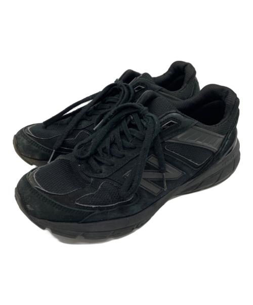 NEW BALANCE（ニューバランス）NEW BALANCE (ニューバランス) 990v5ローカットスニーカー ブラック サイズ:27.5の古着・服飾アイテム