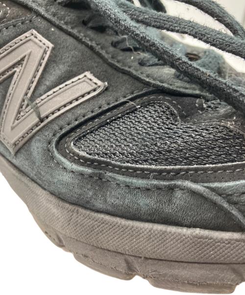 NEW BALANCE（ニューバランス）NEW BALANCE (ニューバランス) 990v5ローカットスニーカー ブラック サイズ:27.5の古着・服飾アイテム