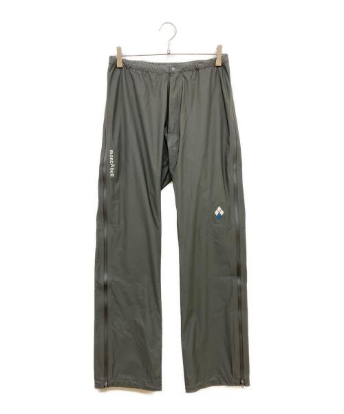 mont-bell（モンベル）mont-bell (モンベル) ストレッチレイン フルジップパンツ オリーブ サイズ:Mの古着・服飾アイテム