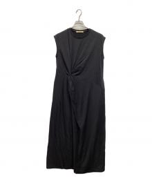 Curensology（カレンソロジー）の古着「カットツイストワンピース」｜ブラック