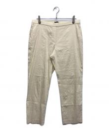 theory（セオリー）の古着「クロップドパンツ」｜アイボリー