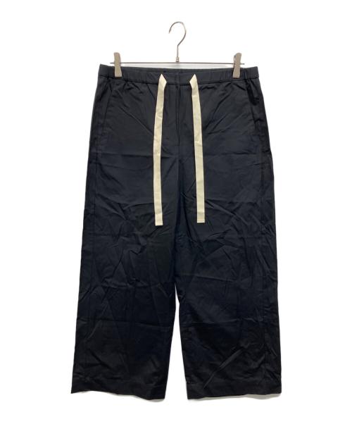 'S Max Mara（エスマックスマーラ）'S Max Mara (エスマックスマーラ) コットンアルジェントパンツ ブラック サイズ:44の古着・服飾アイテム