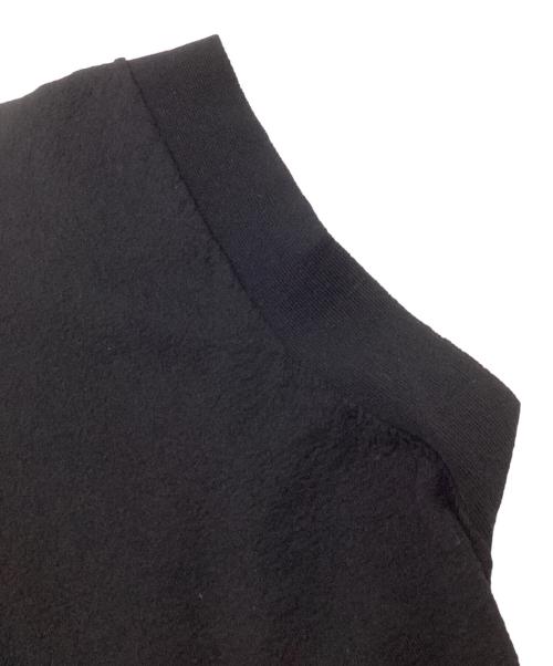 BEARDSLEY（ビアズリー）BEARDSLEY (ビアズリー) 半袖ポンチョカーディガン ブラック サイズ:Freeの古着・服飾アイテム