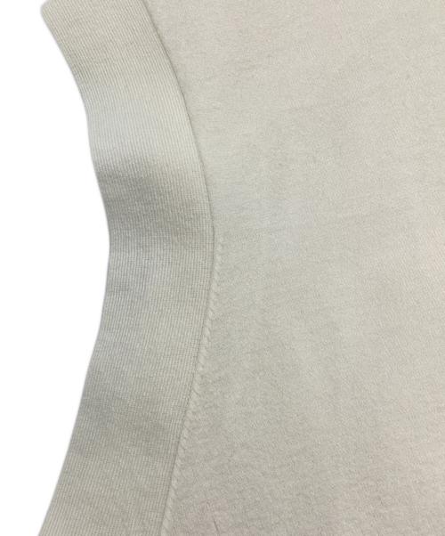 BEARDSLEY（ビアズリー）BEARDSLEY (ビアズリー) 半袖ポンチョカーディガン ホワイト サイズ:Freeの古着・服飾アイテム