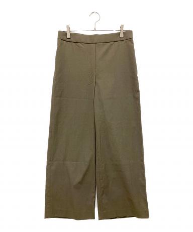 中古・古着通販】theory (セオリー) クロップドパンツ オリーブ サイズ