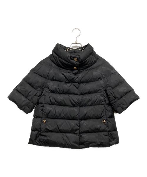HERNO（ヘルノ）HERNO (ヘルノ) ショートスリーブダウンジャケット ブラック サイズ:42の古着・服飾アイテム