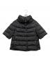 HERNO（ヘルノ）の古着「ショートスリーブダウンジャケット」｜ブラック