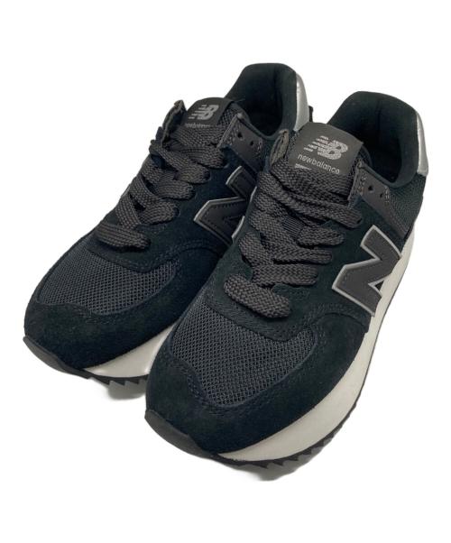 NEW BALANCE（ニューバランス）NEW BALANCE (ニューバランス) NEW BALANCE WL574ZNJ ブラック サイズ:US6の古着・服飾アイテム